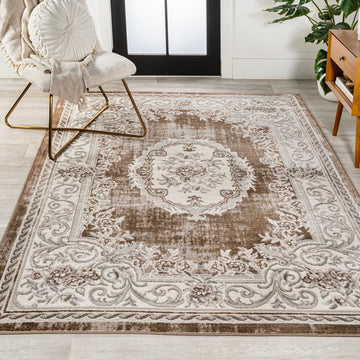 Rosalia Cottage Medallion Area Rug